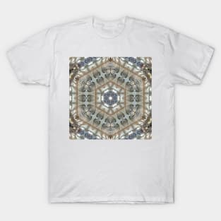 elegant art nouveau and art deco colours and styled pattern and designs T-Shirt